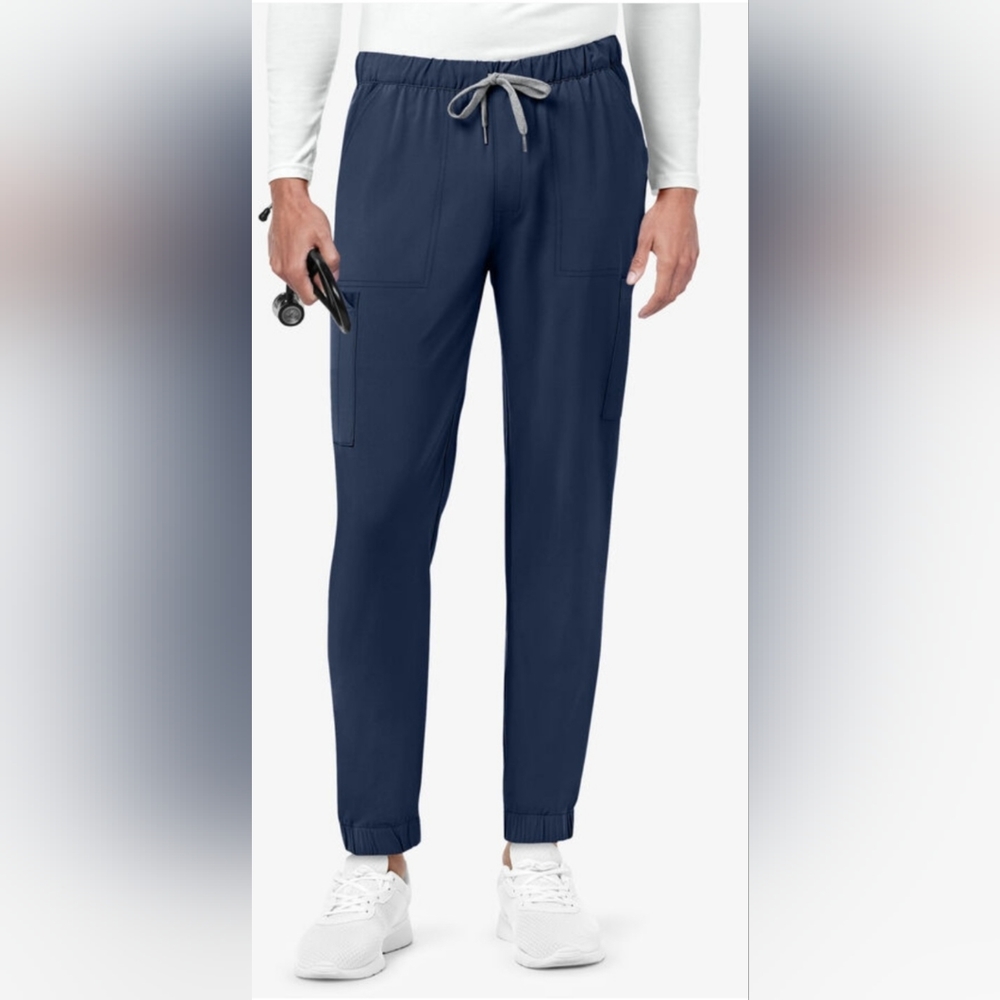 Wonderwink Renew Men's Jogger Scrub Pant Navy Size L